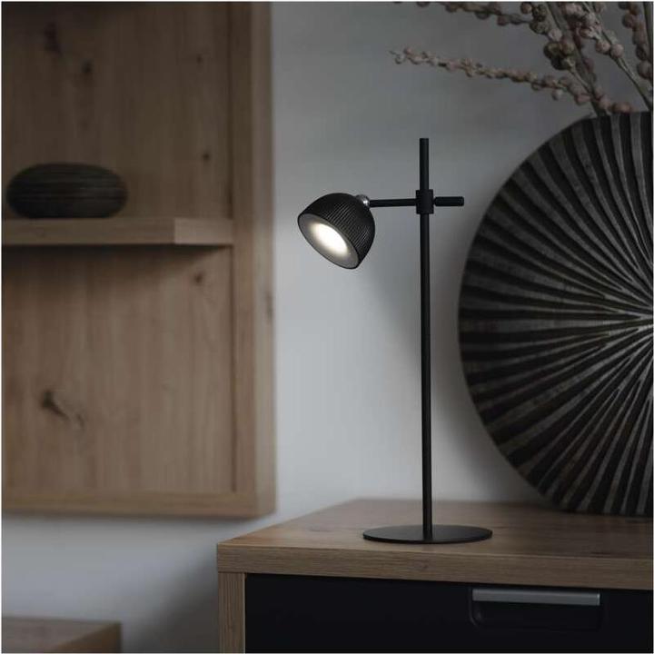 Produktbild Emos LED Schreibtischlampe SOPHIE, wiederaufladbar, schwarz (200 lm)