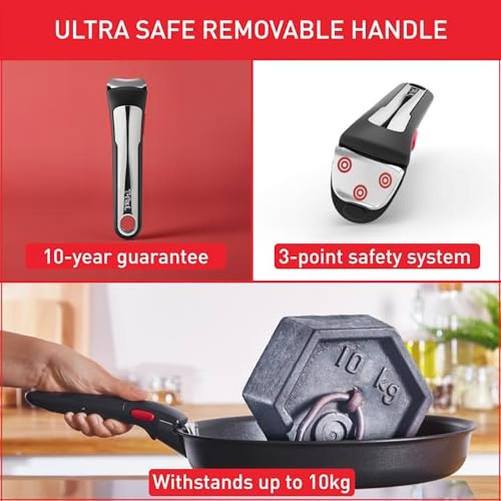 Produktbild Tefal Ingenio Preference On (28 cm, Pfannenset + Topfset, Edelstahl)