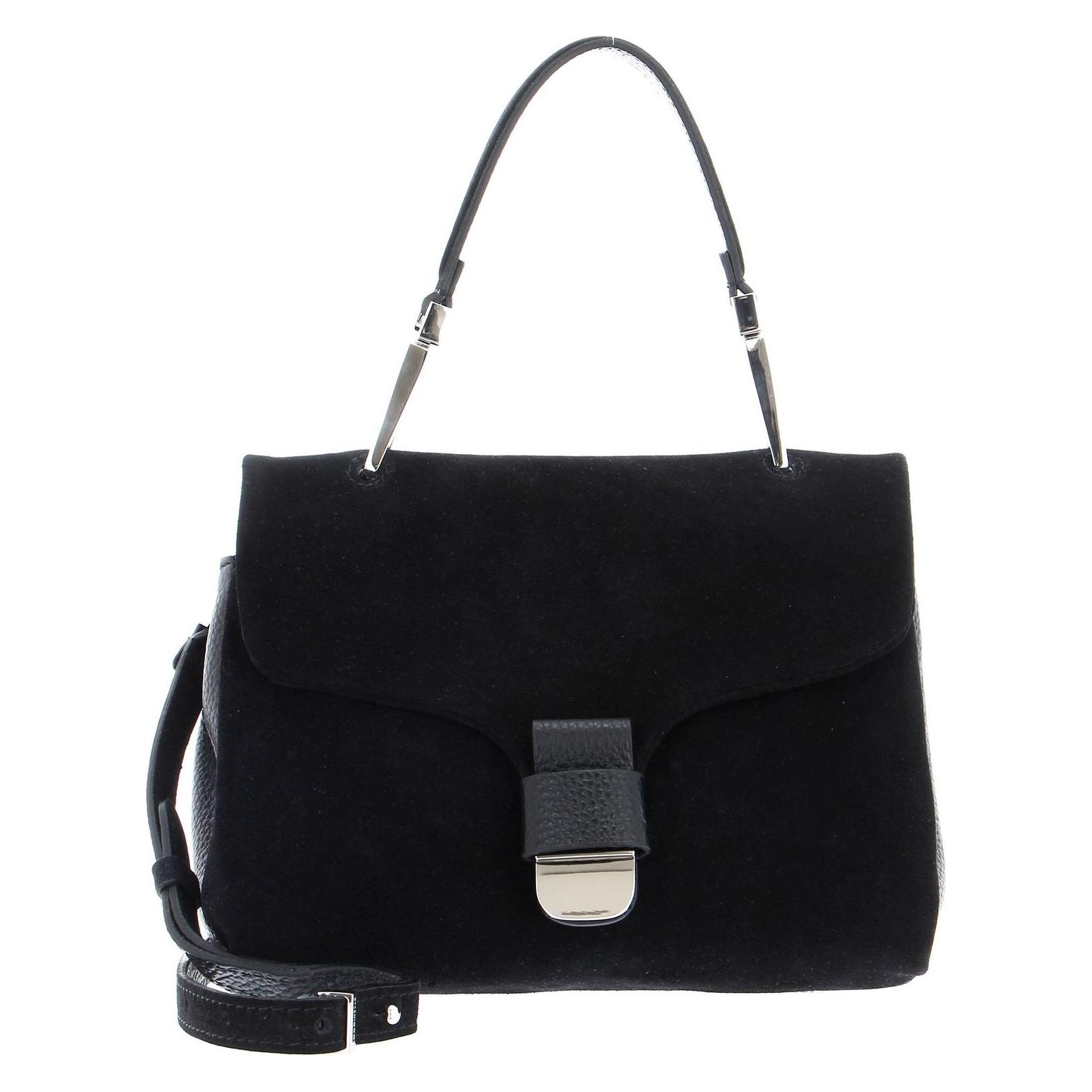 Coccinelle, Damen, Handtasche, Neofirenze Sued Handbag, Schwarz