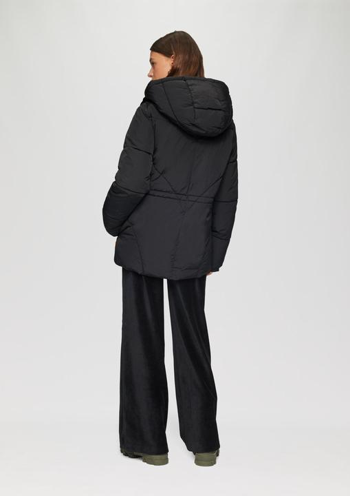 Produktbild S.Oliver Outdoor-Jacke Wattierte Jacke mit verstellbarem Gummizug (S)