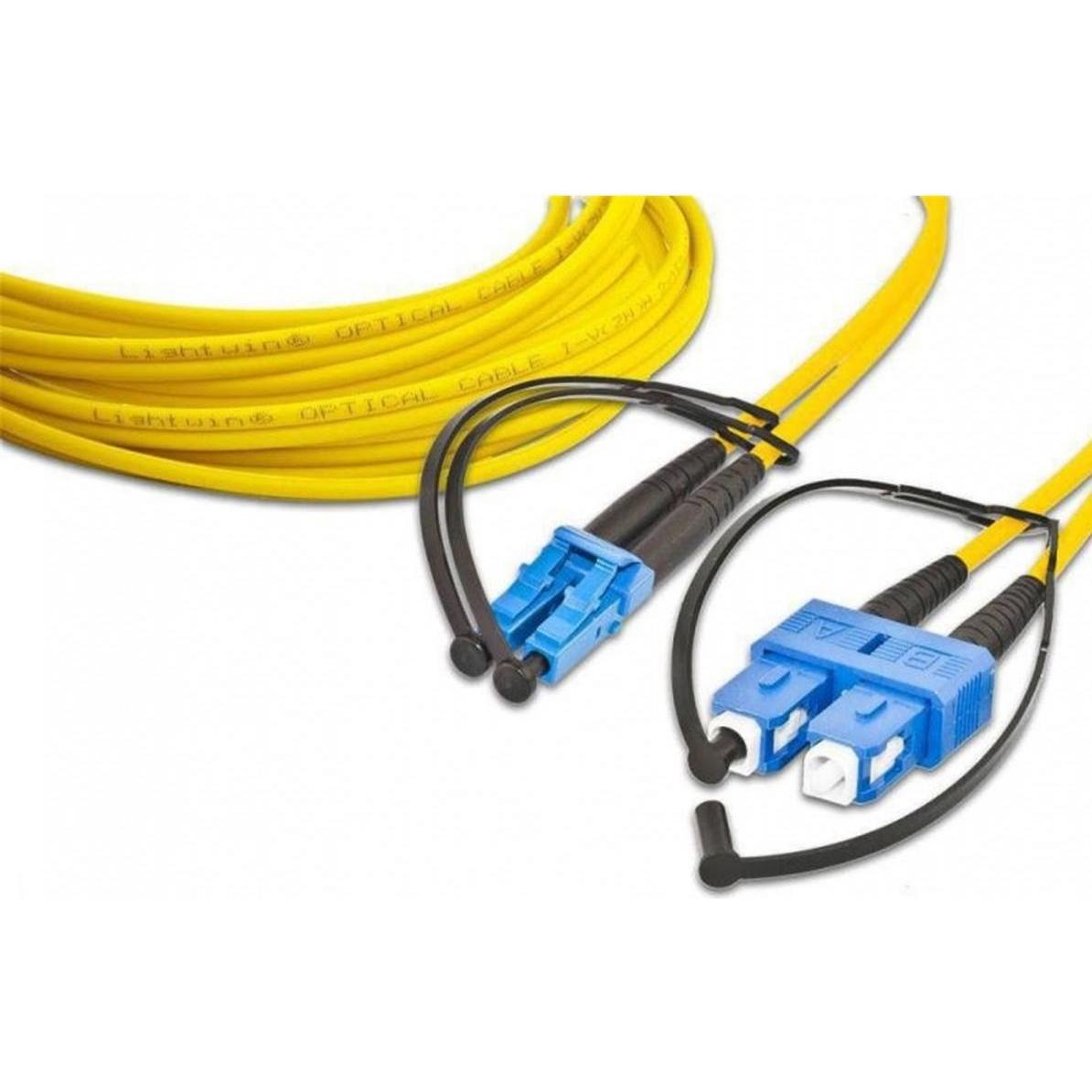 Thumbnail - Lightwin LWL Duplex Patchkabel (CAT6, 2 m), Netzwerkkabel