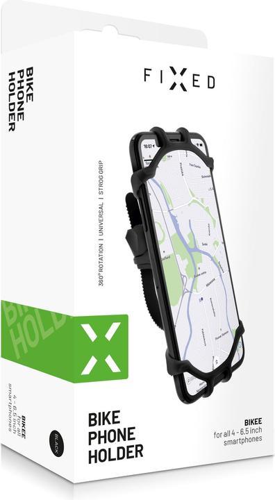 Actual product image Fixed Bikee Silicone, black