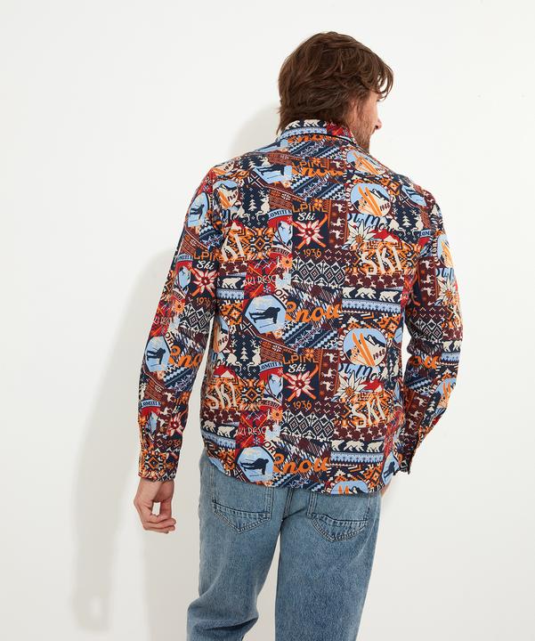 Produktbild Joe Browns Winter Ski Patchwork Printed Long Sleeve Shirt (S)