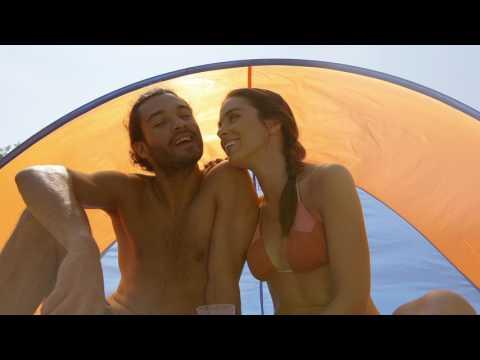 Actual product image tectake Jasmin (beach tent, 1.20 kg, 2 persons)