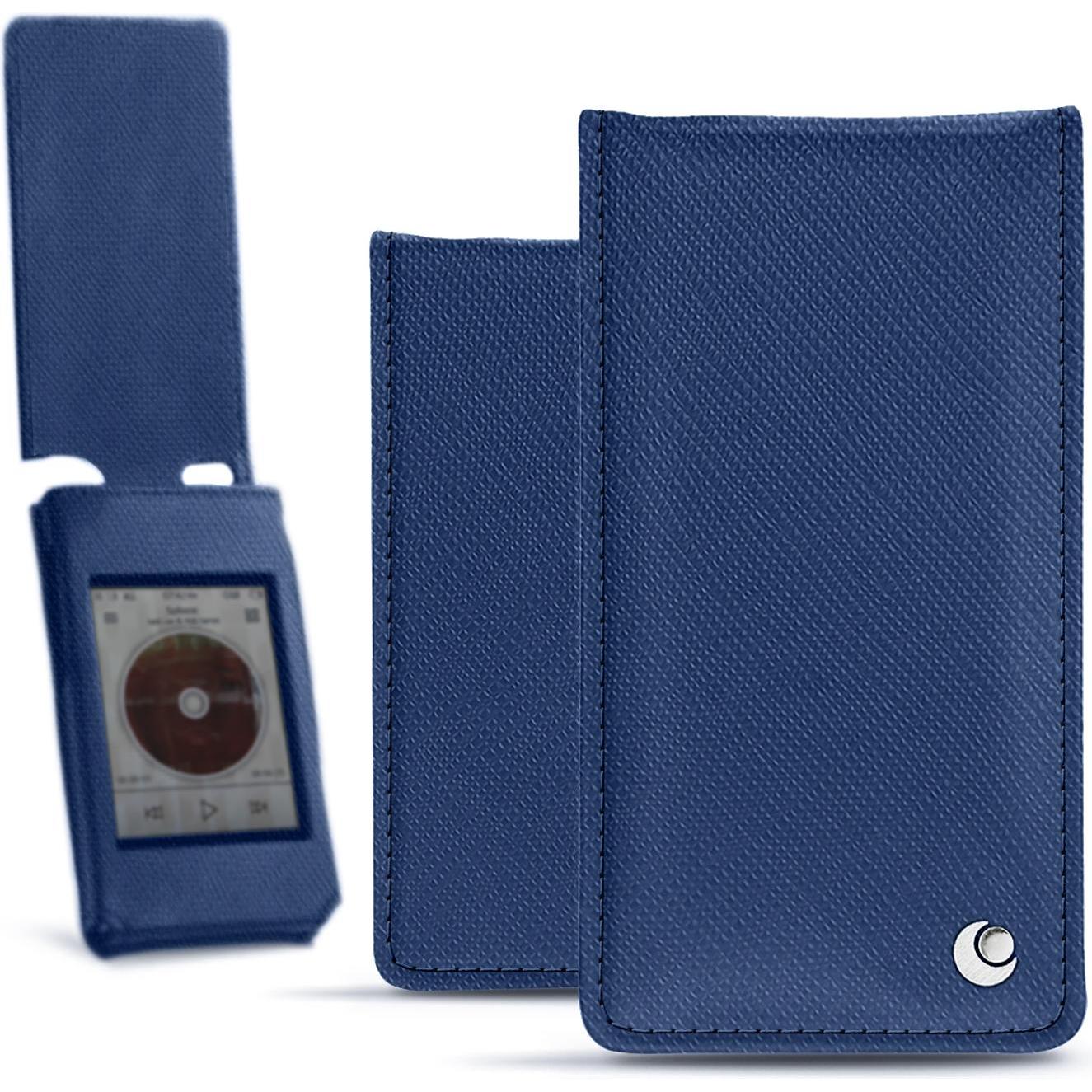 Noreve Lederschutzhülle vertikal, MP3 Tasche + Hülle, Blau