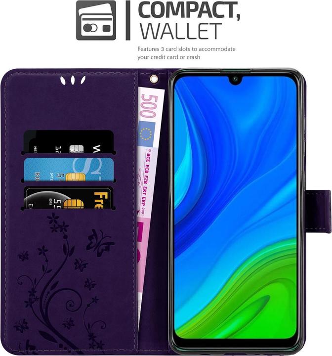 Immagine prodotto Cadorabo Copertina del libro di fiori (Huawei P Smart (2020))
