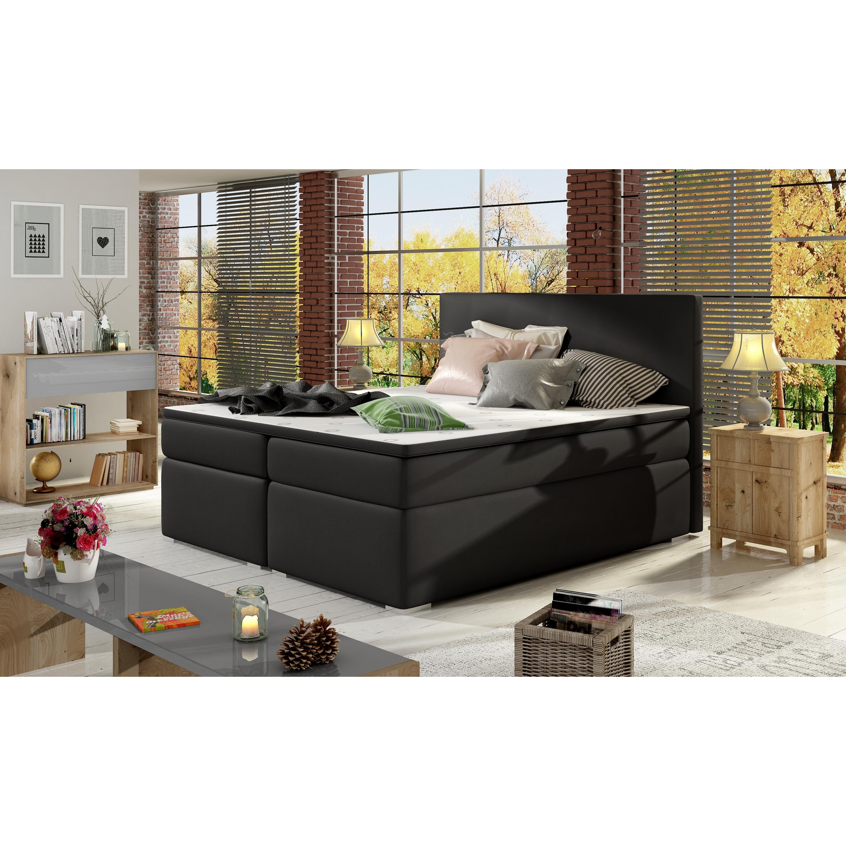 ELTAP, Boxspringbett, Divalo mit Stauraum (160 x 200 cm)