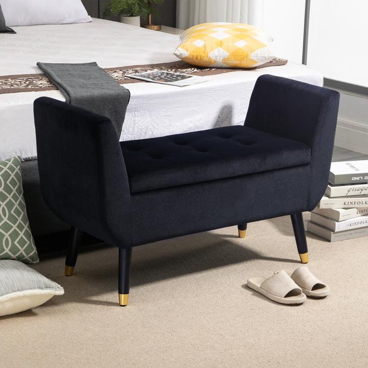 Actual product image Homcom Bench with storage space (42 cm)