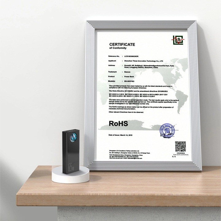 Produktbild Baseus Xiaobai Series (30000 mAh, 65 W, 111 Wh)