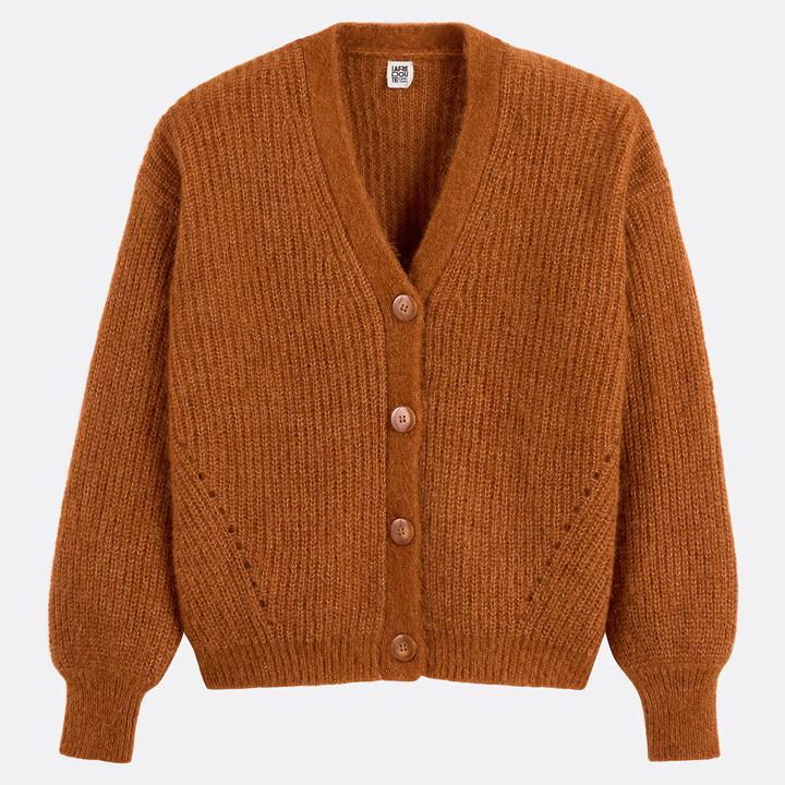 Immagine prodotto La Redoute Collections Signature Strickjacke mit V-Ausschnitt GILDAS (L)