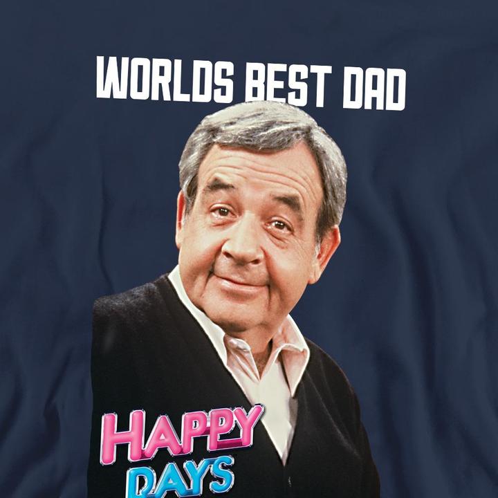 Immagine prodotto Happy Days Best Dad Felpa Adulto Unisex (S)