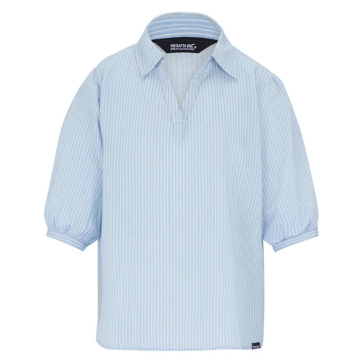 Regatta, Damen, Blusen, Nofino, Mehrfarbig, Weiss, (40)