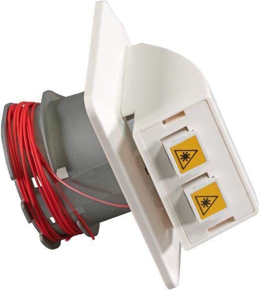Actual product image EFB Elektronik FTTH-OUTLET-LC-OS2 Socket LC-D White