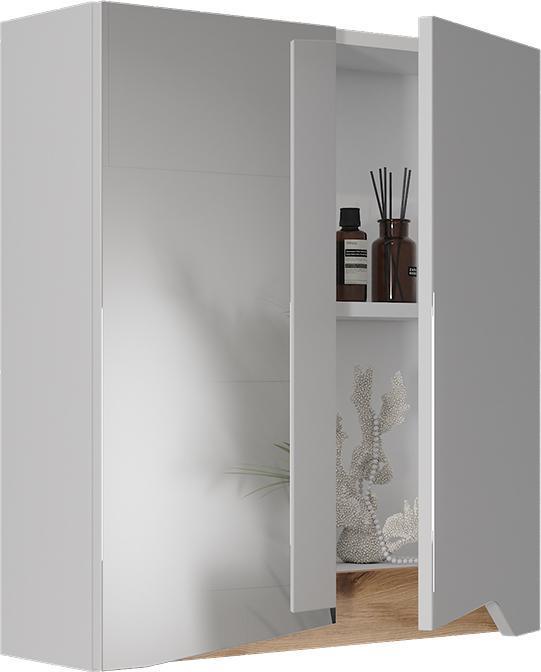 Produktbild Vichy Spiegelschrank Marelle, Weiss/Artisan, 60 x 67 cm mit höhenverstellbarem Einlegeboden