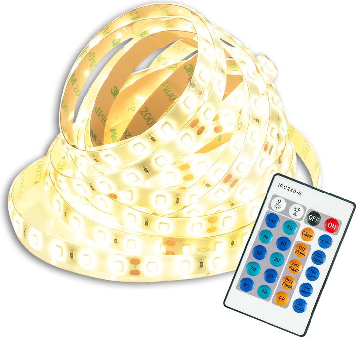 Immagine prodotto Näve Striscia LED (Bianco caldo, 500 cm, Interno)