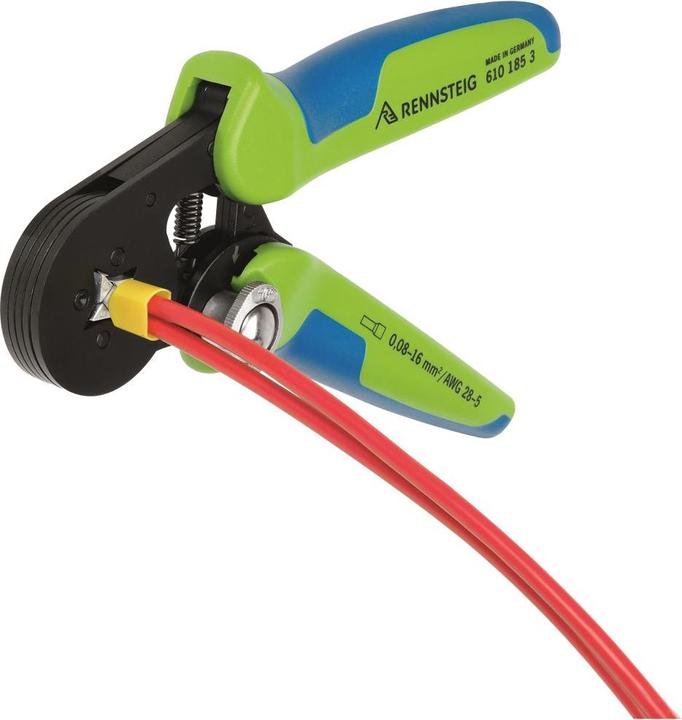 Produktbild Rennsteig Crimpzange Aderendhülsen 0.08 (180 mm)