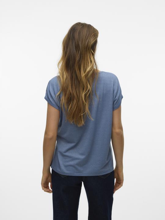 Image du produit Vero Moda Vmlava Glitter Ss Top Stripe Ga (M)