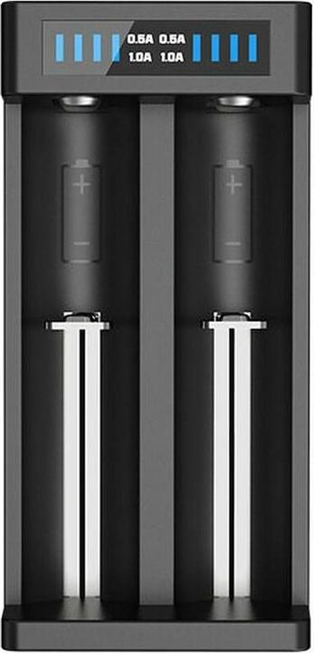 Image du produit Xtar Chargeur de batterie MC2 Plus (A, AA / LR6 / LR06 / Mignon / R6 / R14505, AAA / LR03 / Micro / R03 / AM4 / MN2400 / KR03, AAAA / LR61 / LR8D425 / R61 / Mini, C / Baby / LR14 / R14, D / LR20 / Mono / R20)