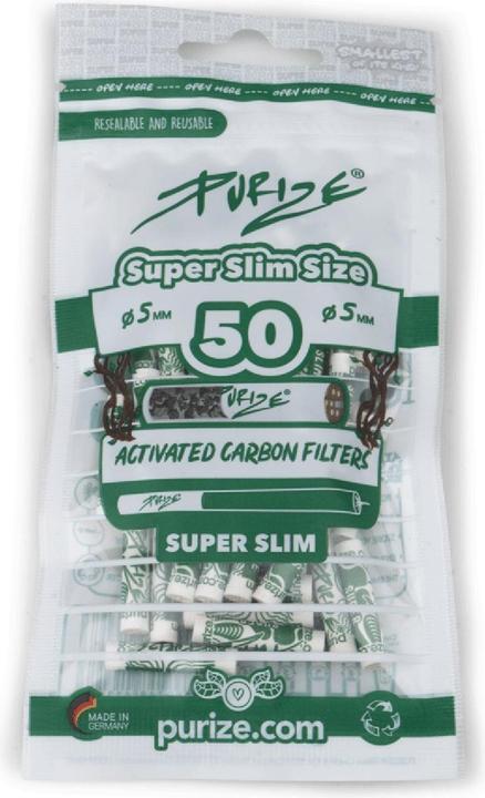 Actual product image Purize Activated charcoal Super Slim
