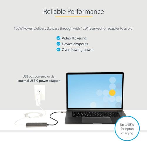Produktbild StarTech DKT30CHPD3 (USB-C, 4 Ports)