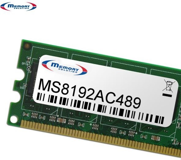 Produktbild Memorysolution Memory Solution MS8192AC489 8GB Speichermodul (Acer AC100 Micro Server, 1 x 8GB)