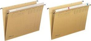 Actual product image Leitz ALPHA suspension file, A4, with organiser strip, natron (A4, 25 x)