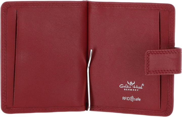 Produktbild Golden Head Polo Geldbörse RFID Schutz Leder 10 cm Geldscheinklammer
