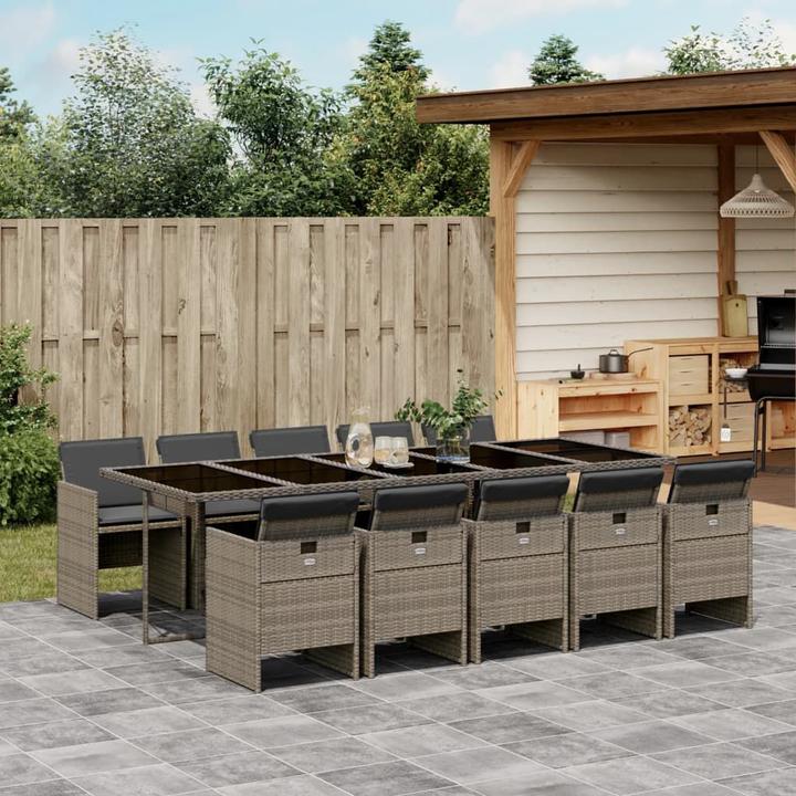 Produktbild vidaXL Garten Essgruppe (275 x 106 x 73 cm)