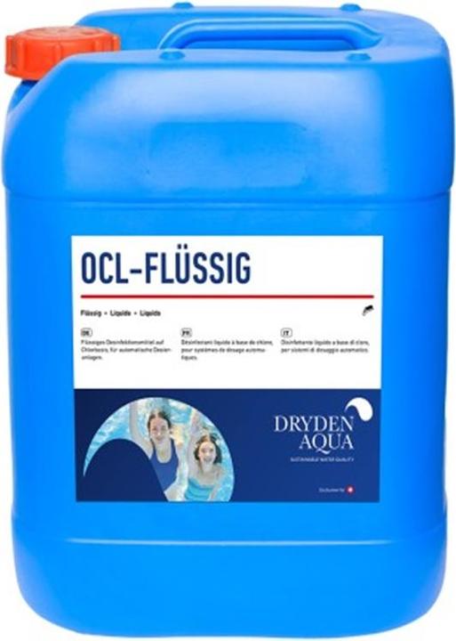 Actual product image Dryden Aqua OCL liquid chlorine (25000 g, 20000 ml)
