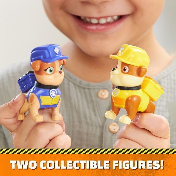 Actual product image Spin Master Rubble & Crew - Action figure set with Rubble & Mix