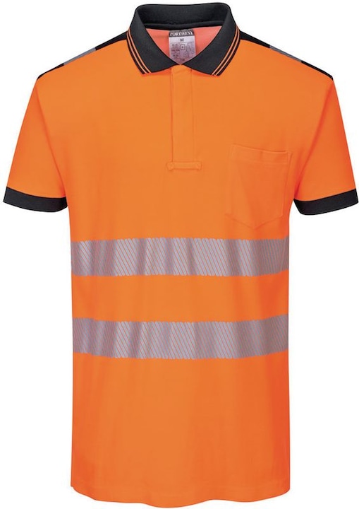 Actual product image Portwest Hi-vis polo shirt T180 (XL)