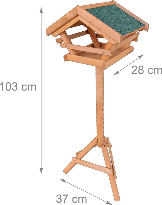 Produktbild Relaxdays Vogelfutterhaus