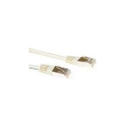 Thumbnail - ACT 15.00m Cat6a SSTP PiMF 15m Cat6a S/FTP (S-STP) Elfenbein Netzwerkkabel (S/FTP, CAT6a, 15 m), Netzwerkkabel