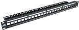 Produktbild ACT 24 Port Keystone-jack patchpanel without connectors. Number of sockets: 24 24 port keystone panel
