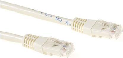 Produktbild UTP CAT6A 1.5m 1.5m Cat6a U/UTP (UTP) Elfenbein Netzwerkkabel (U/UTP, CAT6a, 1.50 m)