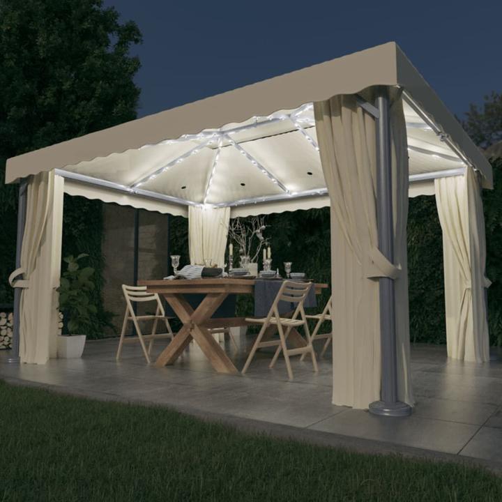 Produktbild vidaXL Gartenpavillon (400 cm, 300 cm)