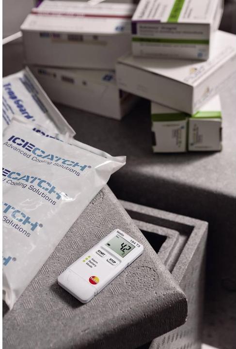 Produktbild Testo 184 T3 - Temperaturdatenlogger für Transportüberwachung (Thermometer)