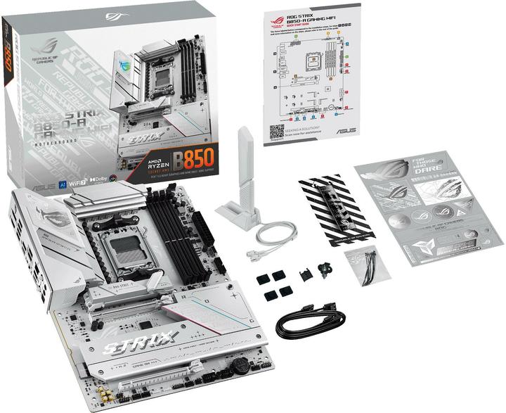 Image du produit ASUS ROG Strix B850-A Gaming WIFI (AM5, AMD B850, ATX)