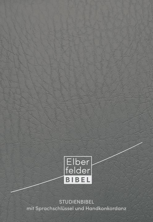 Elberfelder Studienbibel, Leder, mit Sprachschlüssel und Handkonkordanz (Deutsch, 2023)