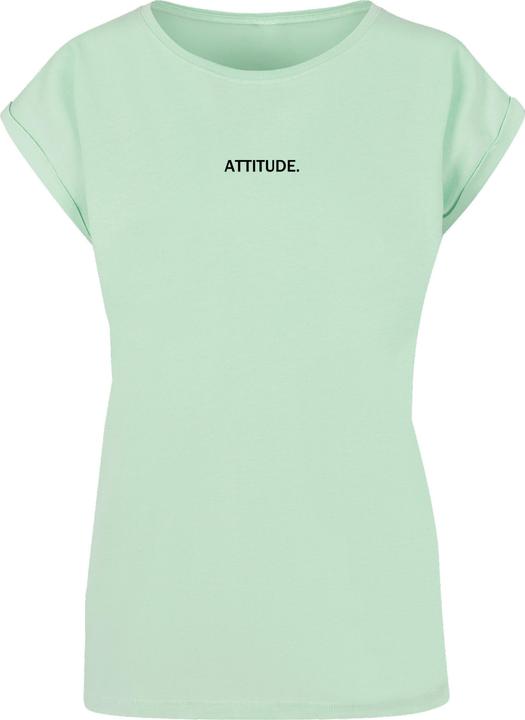 Produktbild Merchcode Ladies Attitude Extended Shoulder Tee - 113641 (L)