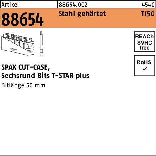 Produktbild Spax BIT T-STAR PLUS T20 50mm S (Innensechsrund TX)