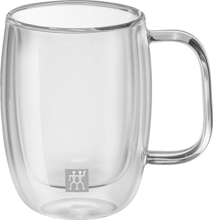Actual product image Zwilling Sorrento Plus Espresso Dopio Glass with Handle Set of 2 (134 ml, 1 x)