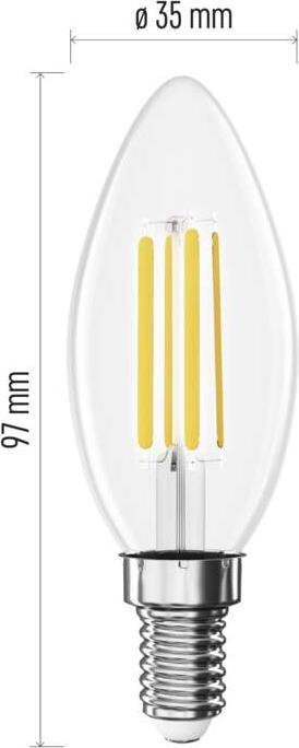 Immagine prodotto Emos Lampada a LED (E14, 1055 lm, 1 x)