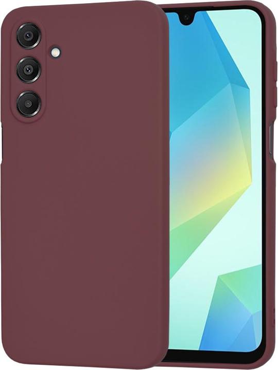 Techsuit - SoftFlex - Samsung Galaxy A16 4G / A16 5G - Plum Red (Samsung Galaxy A16)