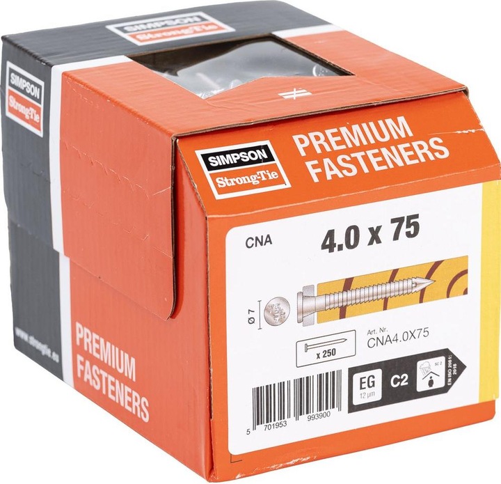 Image du produit Simpson Sst Pointes d'ancrage (250 pcs)