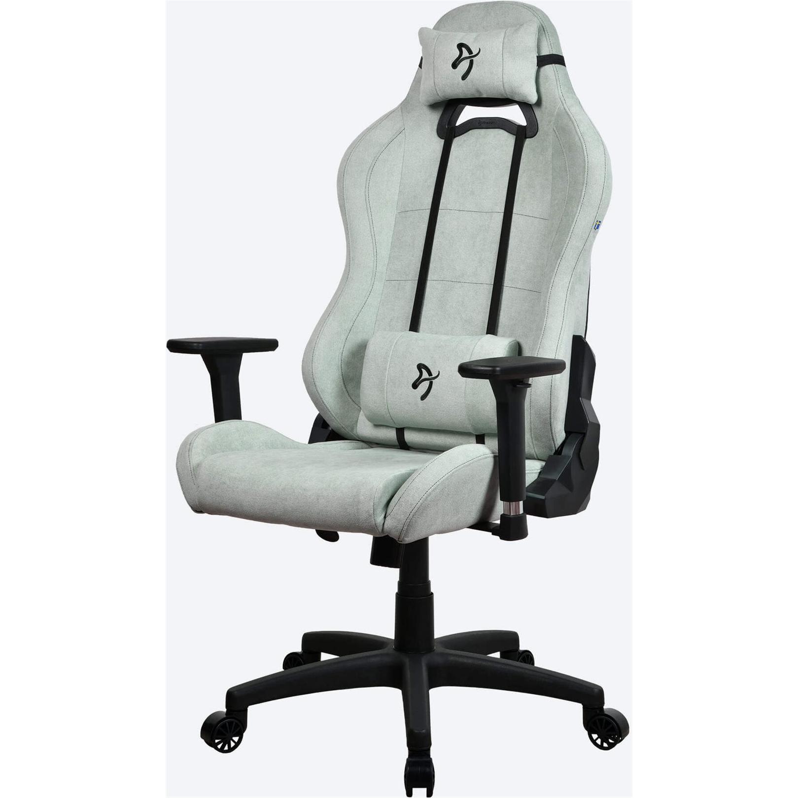 Arozzi Torretta Softfabric, Sedia Gaming, Verde