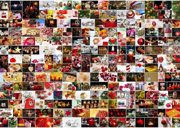 Produktbild Grafika Puzzle 1500 pieces Collage - Christmas (1500 Teile)