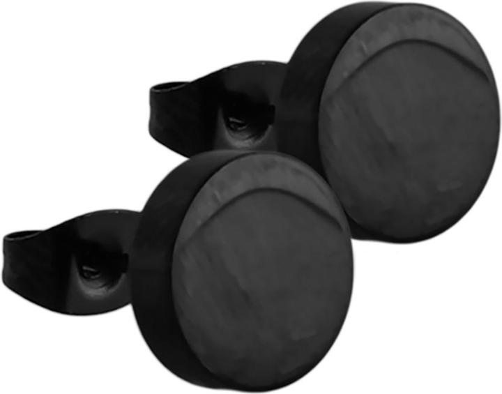 Produktbild Star Piercing Ohrstecker Fake Plug schwarz (ohne Messing, Chirurgenstahl 316L)