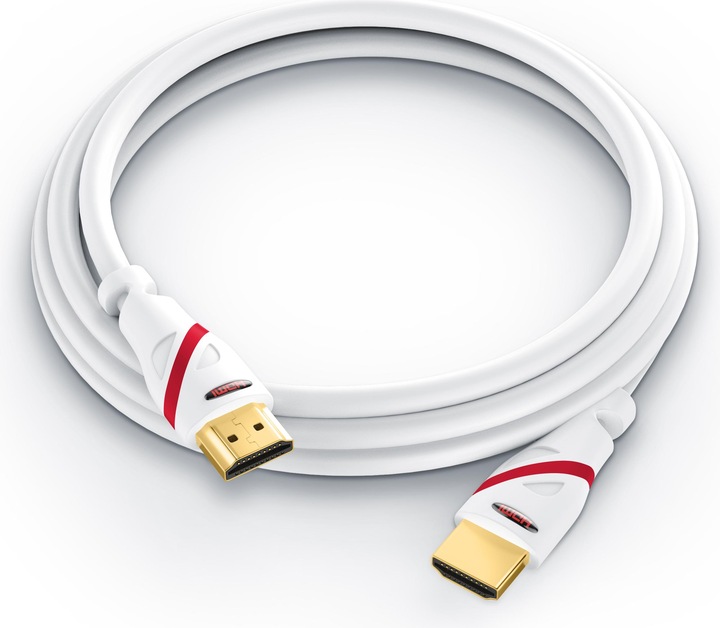 Produktbild CSL HDMI Kabel 2.0b - 4k Ultra HD 2160p - 3D Ready - High Speed - 3 fach geschirmt - HDMI 2.0b 2.0a 2.0 (1 m, HDMI)