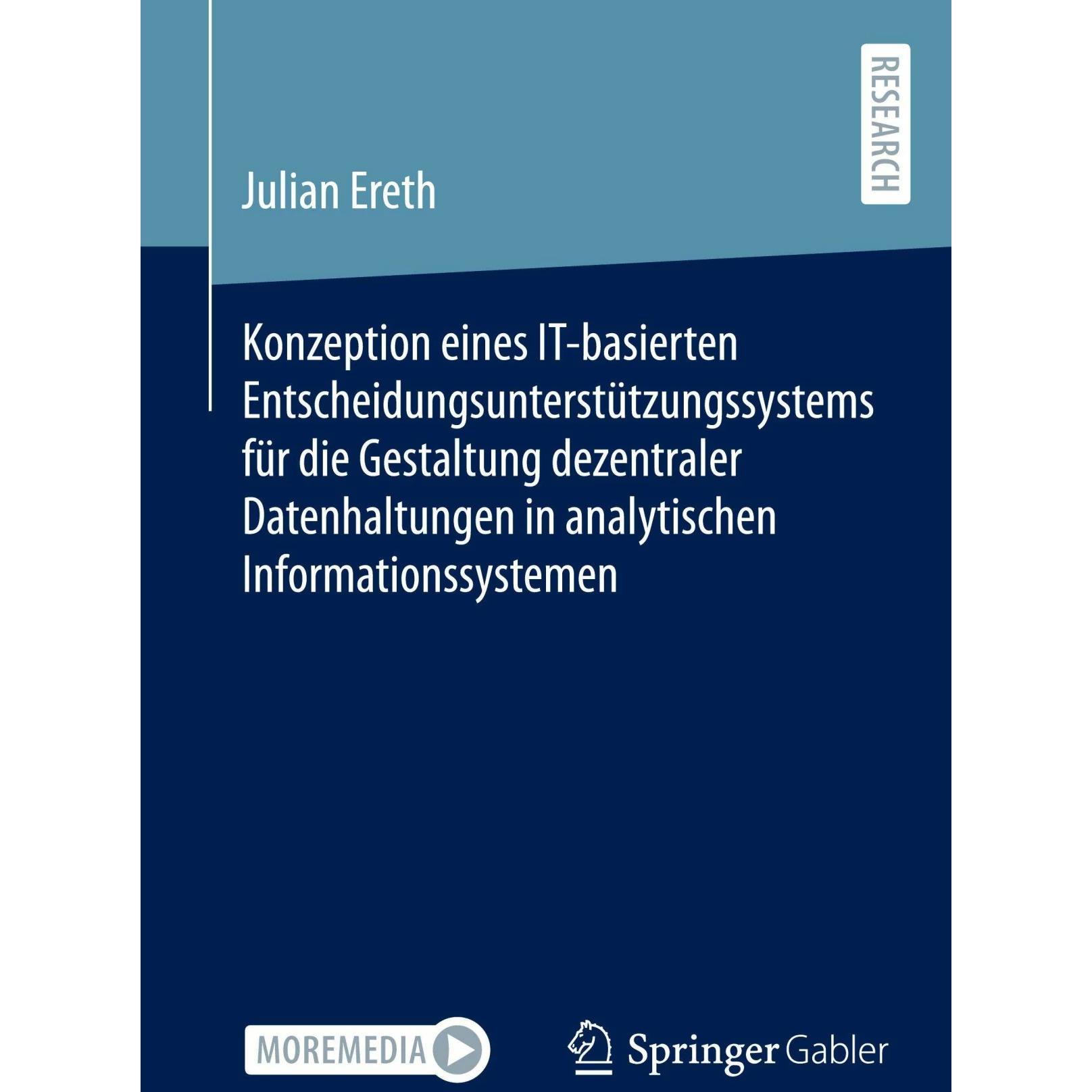Ereth:Konzeption eines IT-basierten Ent, Fachbücher von Julian Ereth